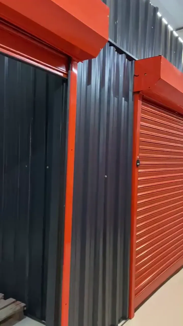 Ayrı depo bölümlerinin girişleri
